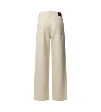 Pepe Jeans Jeans en fit recto Stripe beige