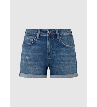 Pepe Jeans Shorts Straight Hw blue
