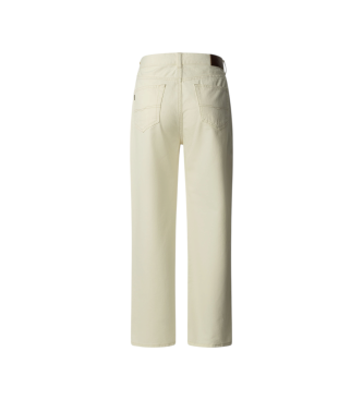 Pepe Jeans Calça Straight UHW Lexa bege