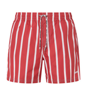 Pepe Jeans Stripe swimming costume red