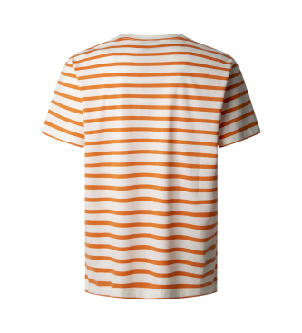 Pepe Jeans Striped Eggo orange T-shirt