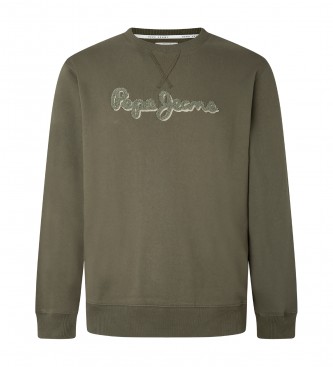 Pepe Jeans Sweater Ryan Crew groen