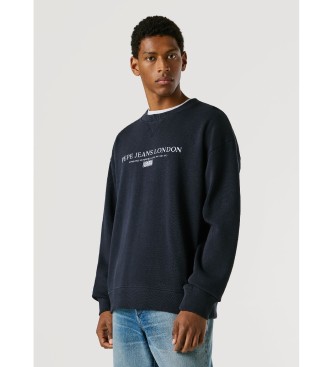 Pepe Jeans Felpa estiva blu navy