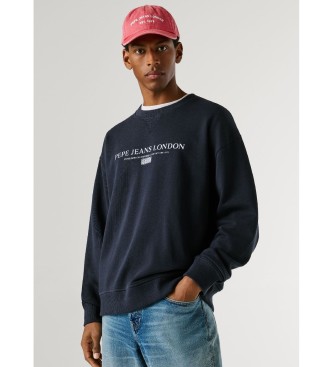 Pepe Jeans Felpa estiva blu navy