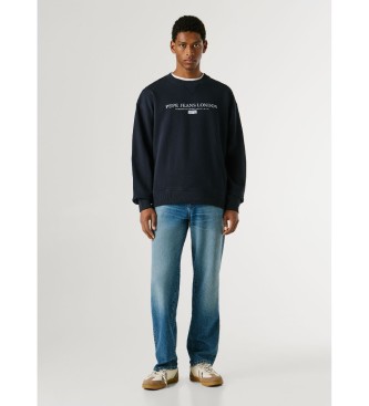 Pepe Jeans Felpa estiva blu navy