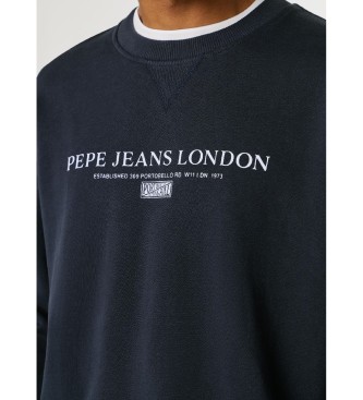 Pepe Jeans Felpa estiva blu navy