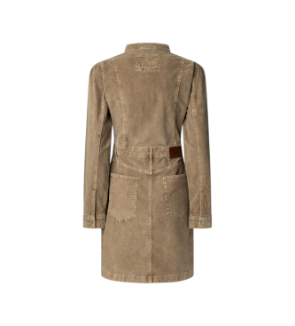 Pepe Jeans Vestido Sunny bege