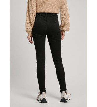 Pepe Jeans Jeans Uhw super skinny dal profilo nero