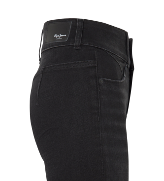 Pepe Jeans Calas de ganga Super Skinny Contour Uhw preto