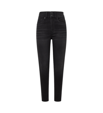 Pepe Jeans Jeans Uhw super skinny dal profilo nero