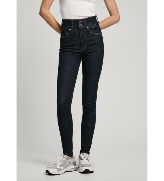 Pepe Jeans Kavbojke Super Skinny Contour Uhw Navy