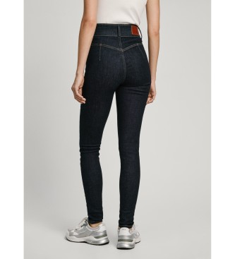 Pepe Jeans Dżinsy Super Skinny Contour Uhw Navy