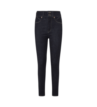 Pepe Jeans Dżinsy Super Skinny Contour Uhw Navy