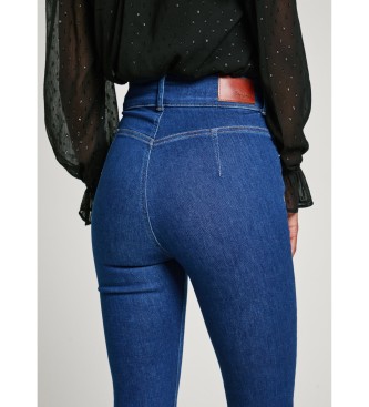 Pepe Jeans Blue super skinny high rise skinny fit jeans