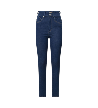 Pepe Jeans Jean bleu super skinny  taille haute et coupe skinny