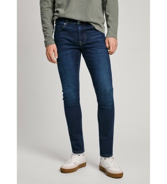 Pepe Jeans Niebieskie dżinsy Super Skinny