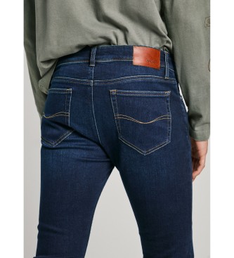 Pepe Jeans Super Skinny Jeans modre barve