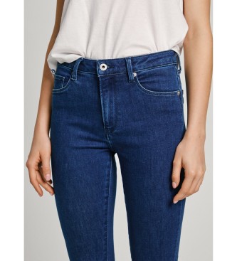 Pepe Jeans Dżinsy Super Skinny Hw niebieskie