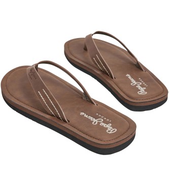 Pepe Jeans Flip flops Surf Island brown