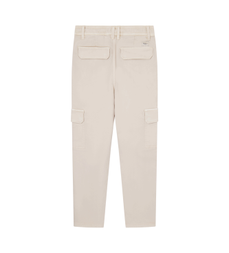 Pepe Jeans Tadeo cargo trousers off-white off-white