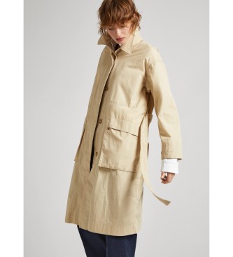 Pepe Jeans Manteau trench beige Tai