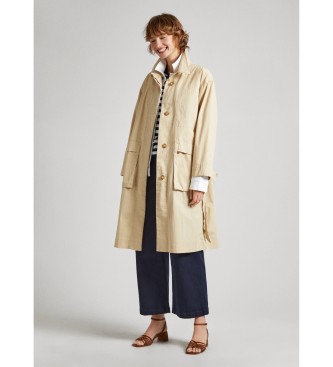 Pepe Jeans Manteau trench beige Tai