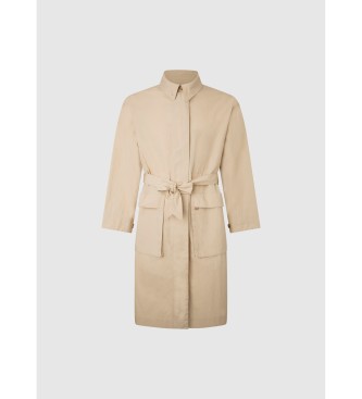 Pepe Jeans Tai beige trench coat