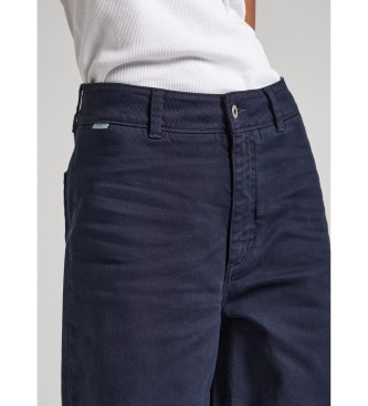 Pepe Jeans Granatowe spodnie Tania