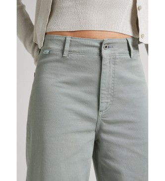 Pepe Jeans Tania green trousers