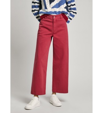 Pepe Jeans Pantalon Tania rouge