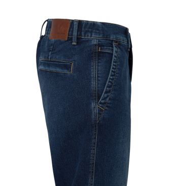 Pepe Jeans Niebieskie jeansy Taper marki Gymdigo