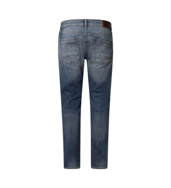 Pepe Jeans Vintage Jeans in blauer Passform mit schmalem Schnitt