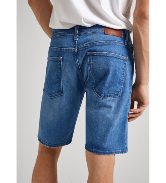 Pepe Jeans Kratke hlače Taper modre barve