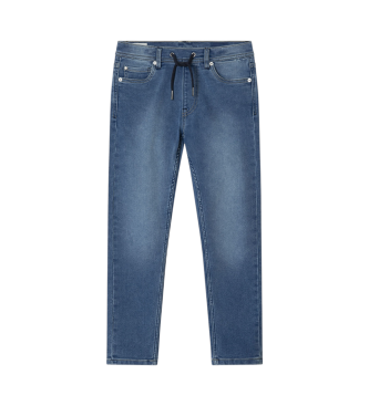 Pepe Jeans Dżinsy Tapered Gymdigo w kolorze niebieskim