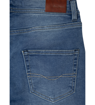 Pepe Jeans Dżinsy Tapered Gymdigo w kolorze niebieskim