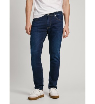 Pepe Jeans Blaue konisch zulaufende Jeans