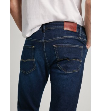 Pepe Jeans Blaue konisch zulaufende Jeans