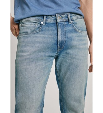 Pepe Jeans Blaue konisch zulaufende Jeans