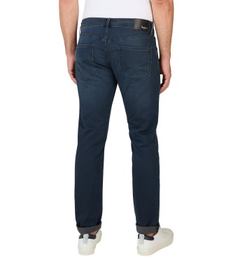 Pepe Jeans Blaue konisch zulaufende Jeans