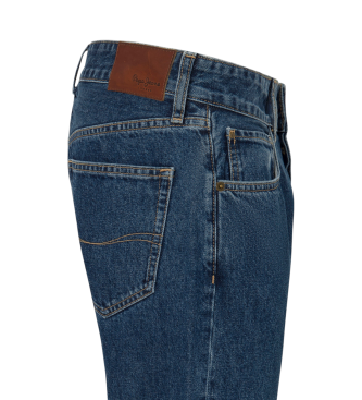 Pepe Jeans Blaue konisch zulaufende Jeans