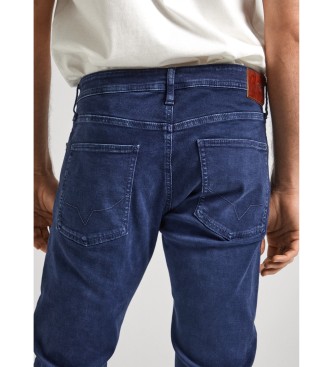 Pepe Jeans Marineblaue konisch zulaufende Hose