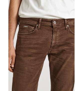 Pepe Jeans Jeans Tapered marrn