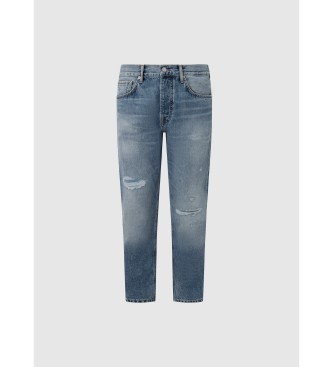 Pepe Jeans Jeans taps toelopend Burn blauw