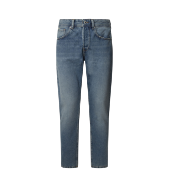 Pepe Jeans Callen blauwe taps toelopende jeans