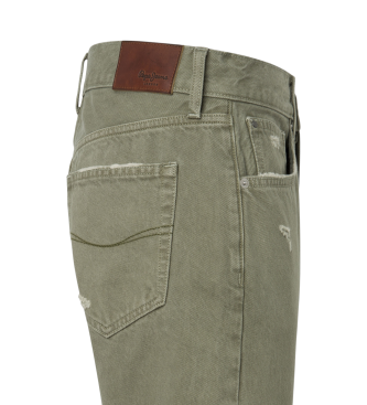 Pepe Jeans Jeans Tapered Clr Distressed verde