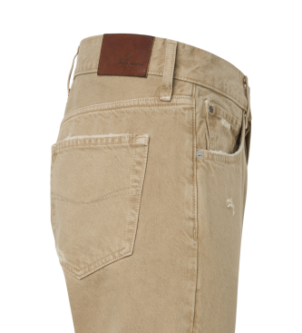 Pepe Jeans Jeans Tapered Clr Distressed beżowy