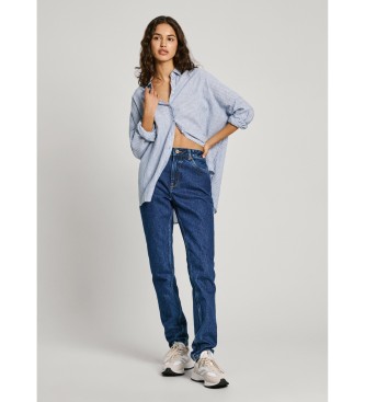 Pepe Jeans Jeans Tapered Hw blau