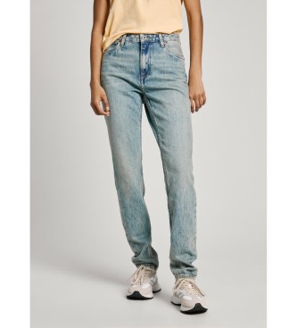 Pepe Jeans Dżinsy Tapered Hw niebieski