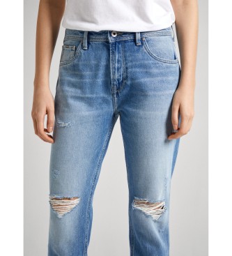 Pepe Jeans Jeans Tapered Hw azul