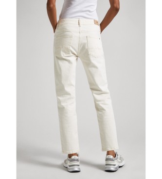 Pepe Jeans Jeans Taps toelopend gebroken wit